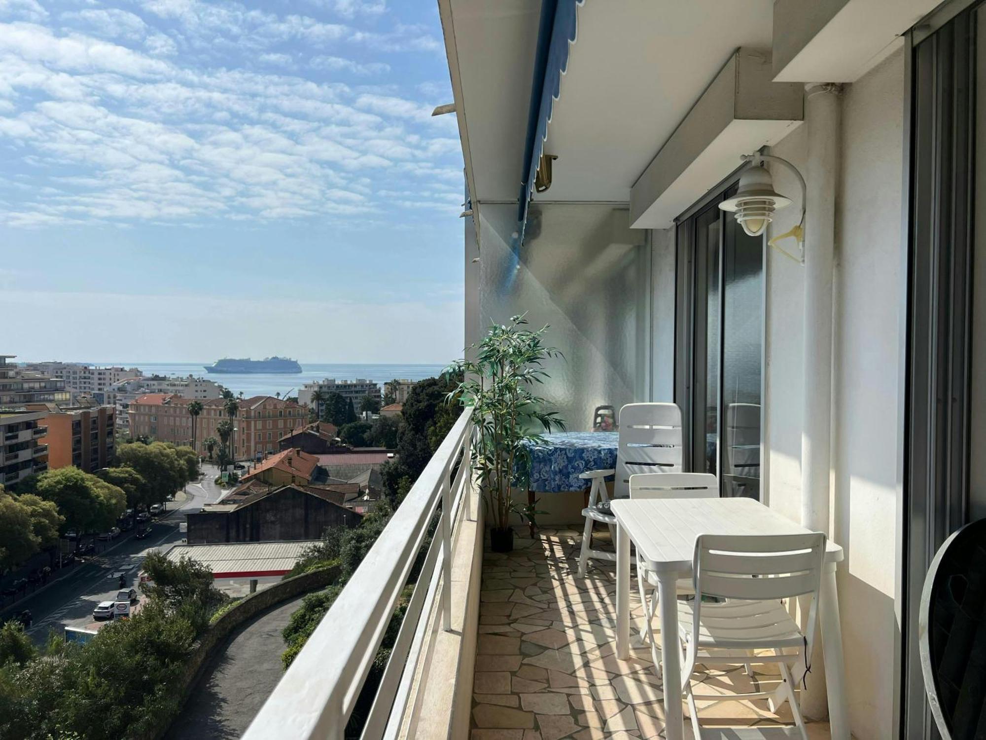 Appartement 1 Bedroom, Sea View, 10 Min From Center & Palais Des Festivals